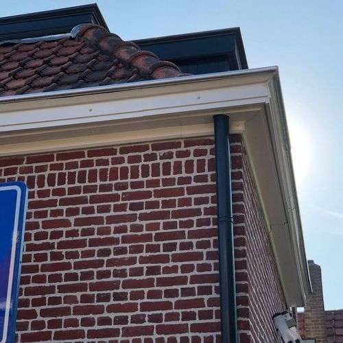 Foto van dakgoot in Wormerveer