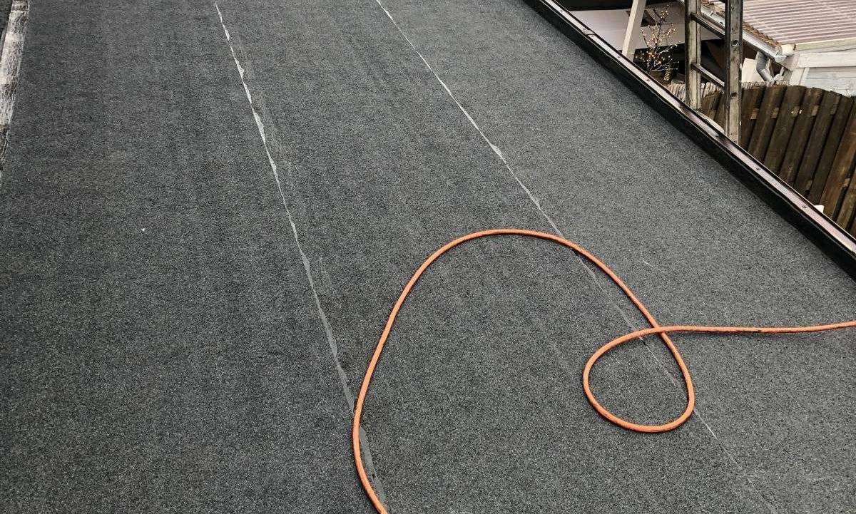 Nieuw bitumen dak aangelegd in Wormerveer